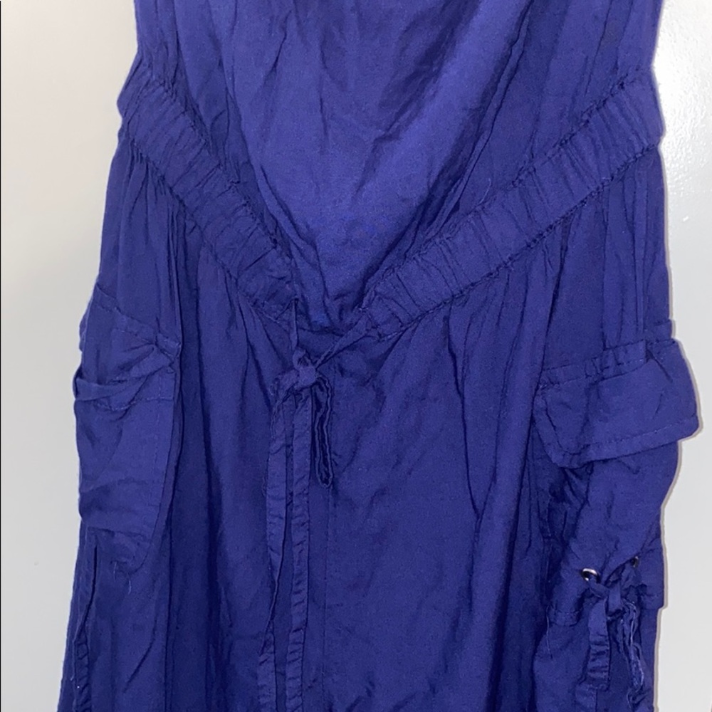 Blue jumpsuit - Picture 2 of 4